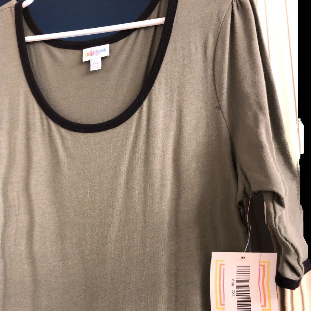 LuLaRoe 3x Olive Green Ana Dress (Brand New)